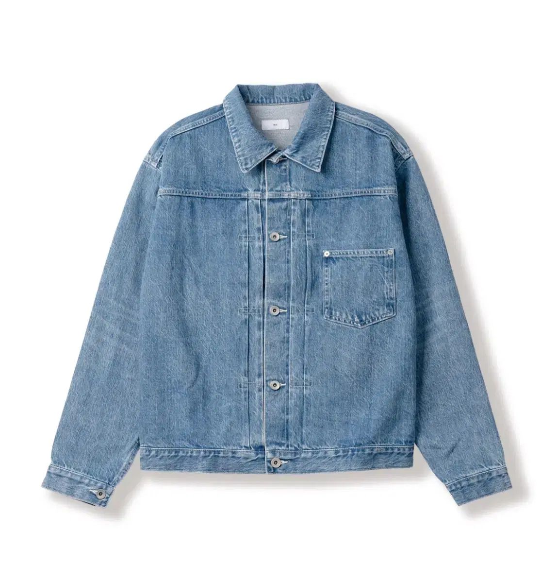 SEW セルビッジ デニム ジャケット (ミディアム ブルー) 2サイズ Steady Every Wear