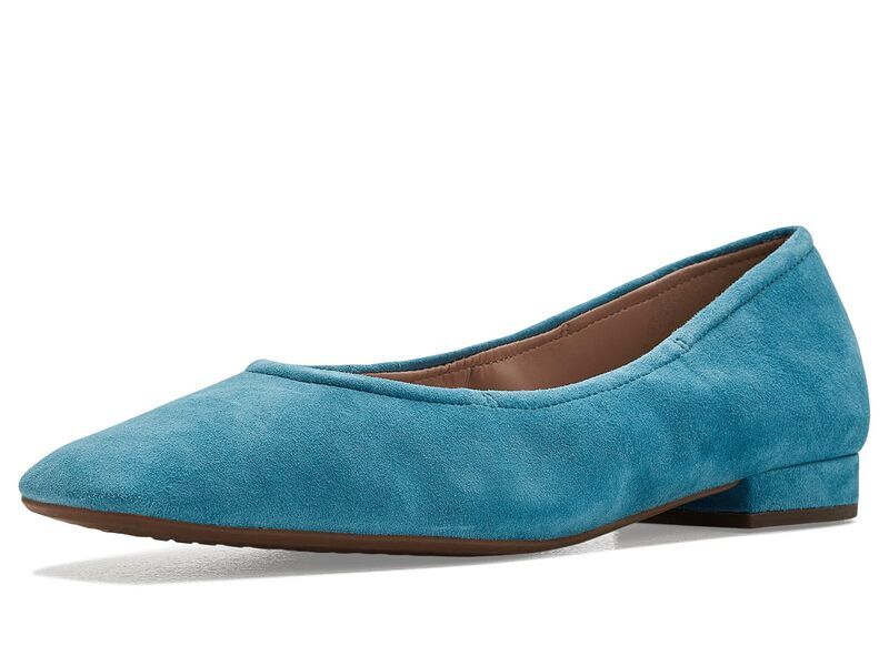 コールハーン レディース シューズ サンダル Cole Haan GoTo Valinda Ballet Flats Provincial Blue Suede ブルー