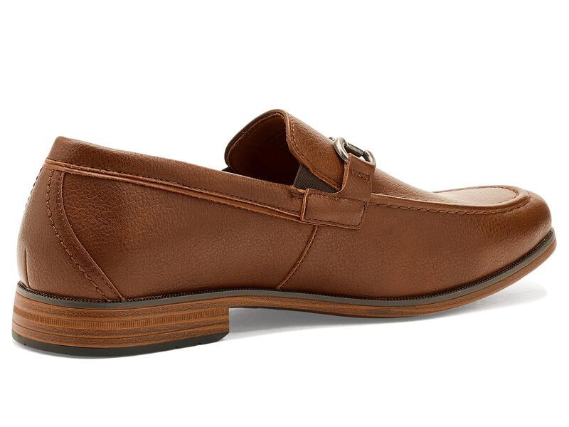 ステイシーアダムス メンズ シューズ オックスフォード ローファー Stacy Adams Richmont Moc Toe SlipOn Loafer Cognac Tumble