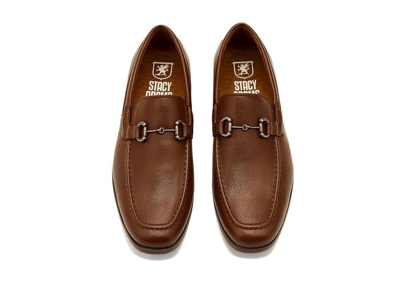ステイシーアダムス メンズ シューズ オックスフォード ローファー Stacy Adams Richmont Moc Toe SlipOn Loafer Cognac Tumble