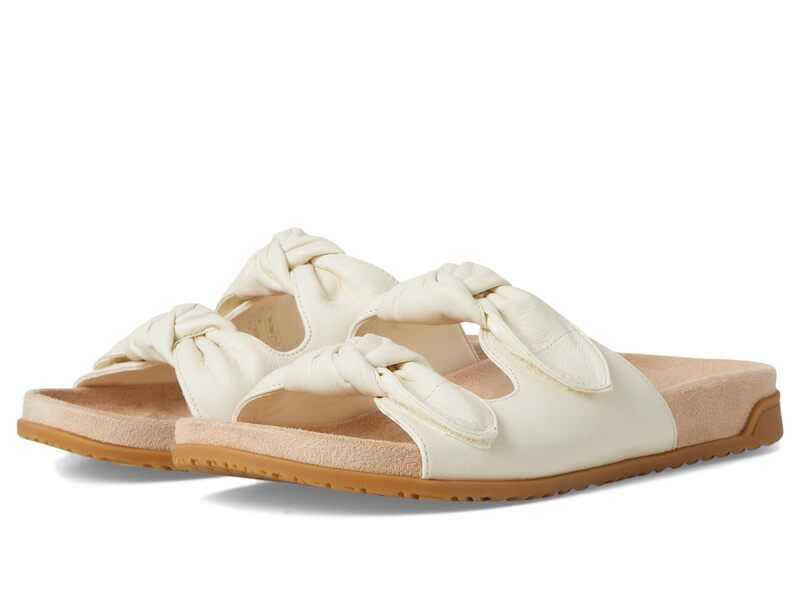 バイオニック レディース シューズ サンダル VIONIC Elara Slingback Sandals Ivory Leather アイボリー