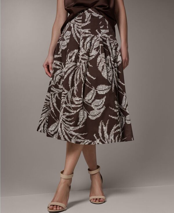 ダナ キャラン ニューヨーク レディース ボトムスカート プチ プリーツ ミディ Donna Karanew York Womens Pleated Midi Skirt Regular Petite