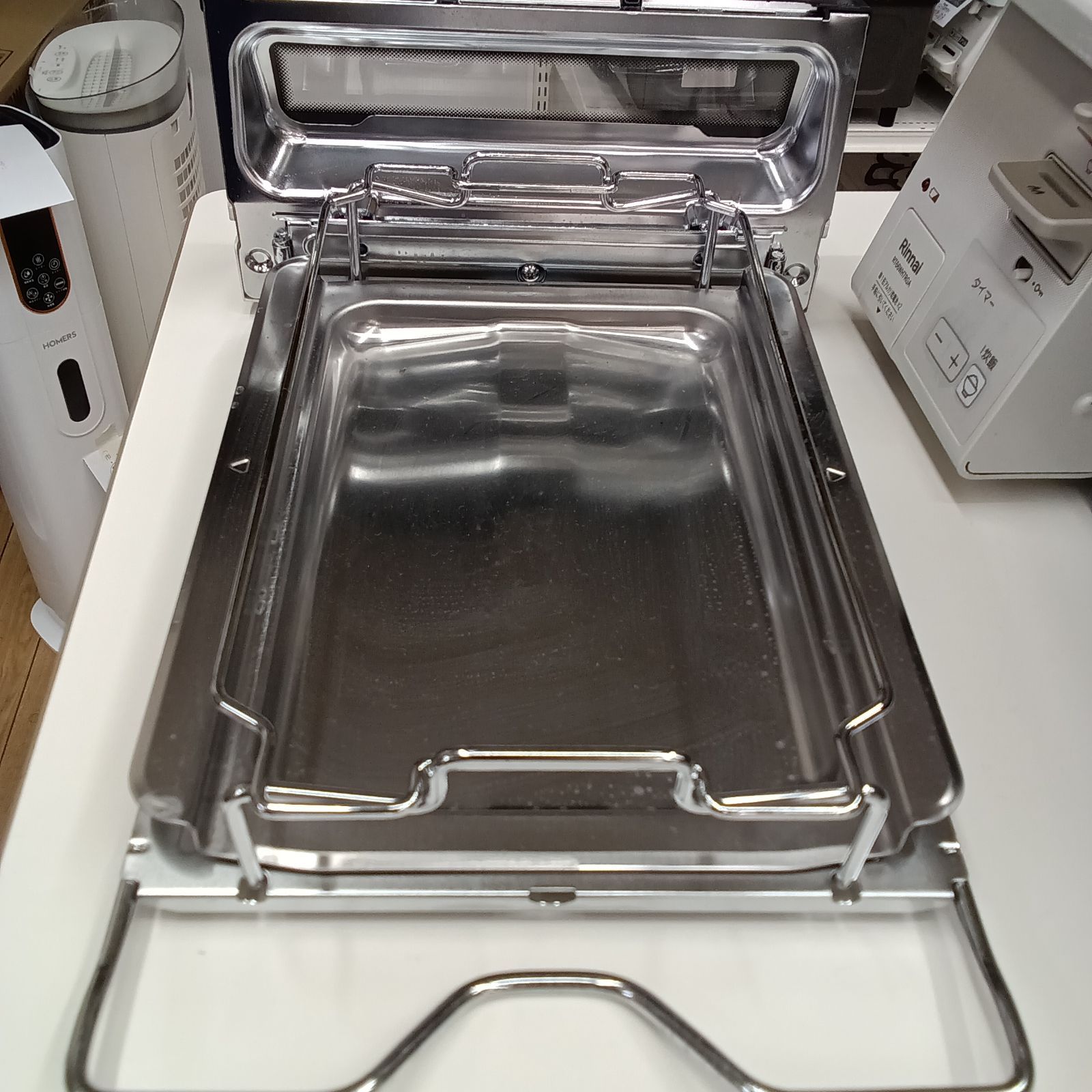 ☆リユースのサカイつくば店☆ Rinnai 都市ガスコンロ RT60WH7RGA-CWR 