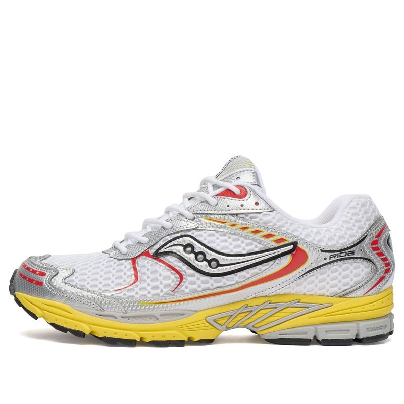 サッカニー メンズ シューズ スニーカー Saucony Ride 1 Sneaker White Buttercup ホワイト