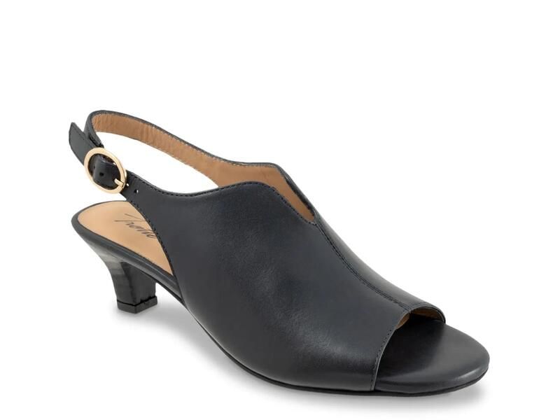 トロッターズ レディース シューズ サンダル TrottersNorma Sandal Navy Leather ネイビー