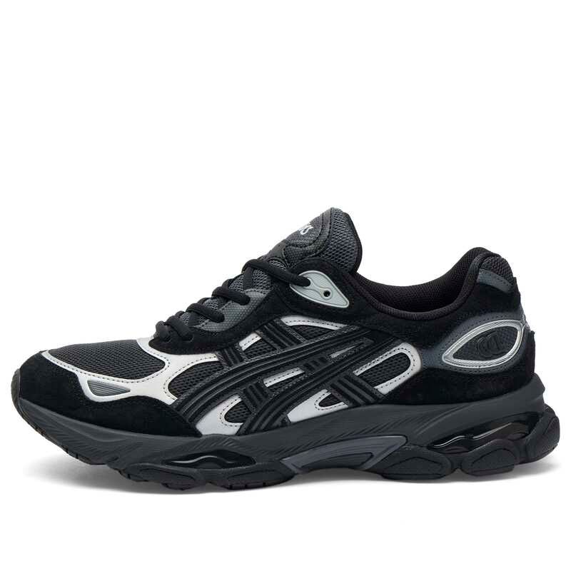 アシックス メンズ シューズ スニーカー Asics GelNyc 2 Sneakers Graphite Grey Black ブラック