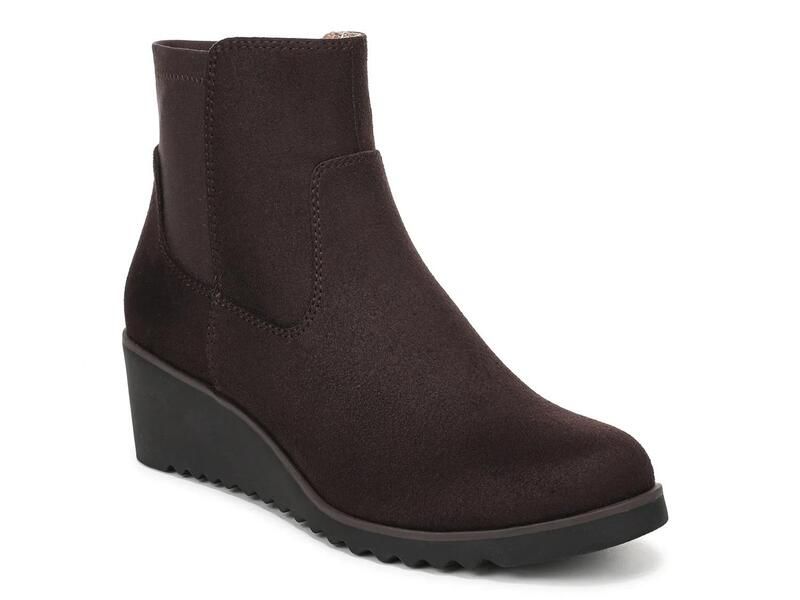 ライフストライド レディース シューズ ブーツ・レインブーツ LifeStrideZionne Wedge Bootie Dark Brown ブラウン
