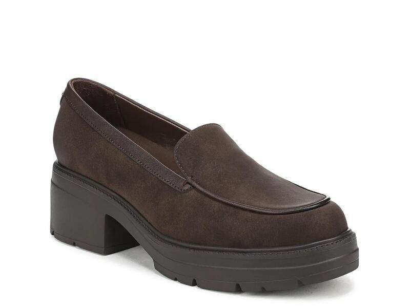 ナチュライザー レディース シューズ スリッポン・ローファー プラットフォーム NaturalizerLuly Platform Loafer Dark Brown ブラウン