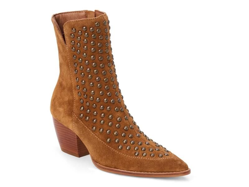 マチス レディース シューズ ブーツ・レインブーツ MatisseMargaret Western Bootie Tobacco Suede
