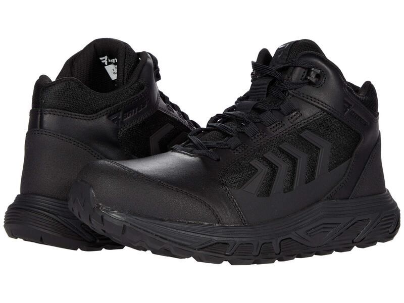 ベイツ メンズ シューズ スニーカー Bates Footwearushield Mid Vent Black ブラック