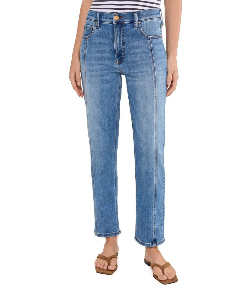 カットフロムザクロス レディース ボトムス デニムパンツ ストレート Kut From The Kloth Blair HighRise Fab Straight Leg Side Inset Exh