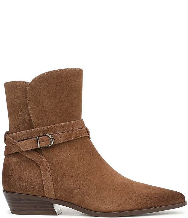 ナチュライザー レディース シューズ ブーツ・レインブーツ スエード アンクル Naturalizer Boden Suede Double Strap Snip Toe Ankle Bootiesm