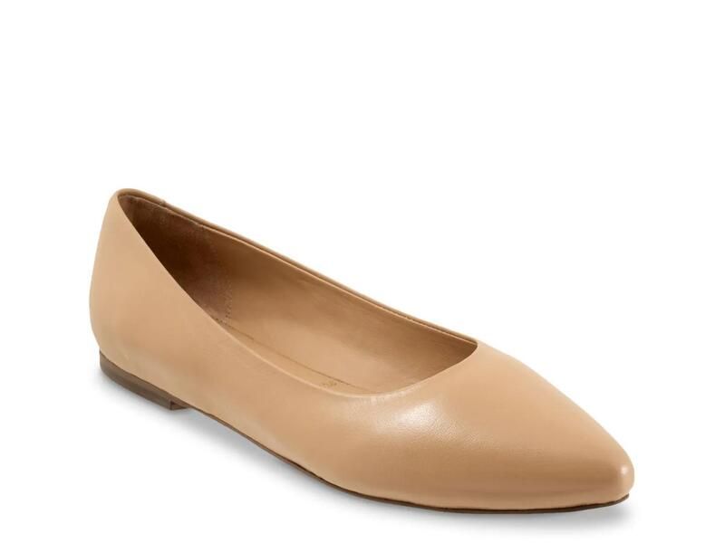 トロッターズ レディース シューズ パンプス Tシャツ TrottersEstee Flat Beige ベージュ