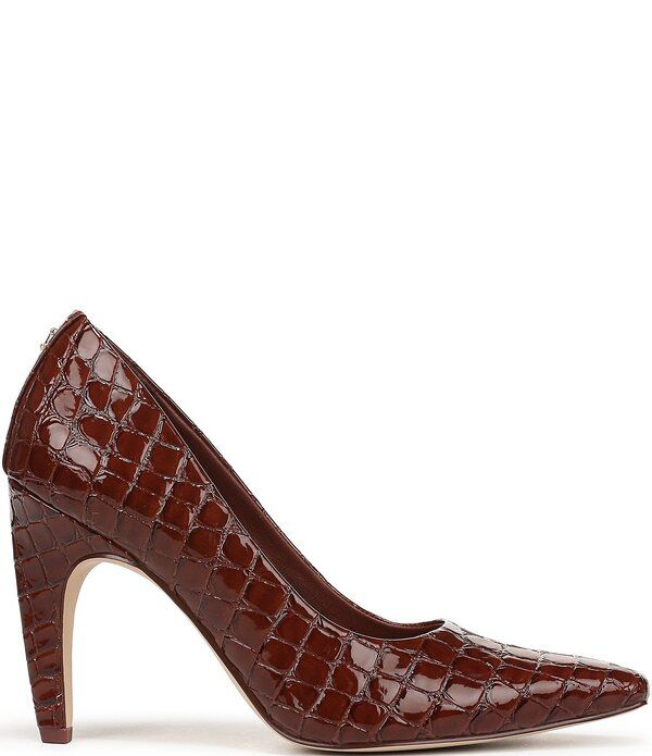 サムエデルマン レディース シューズ ヒール Circus NY by Sam Edelman Solenne Crocodilembossed Patent Dress Pumps Light Br 23,850円