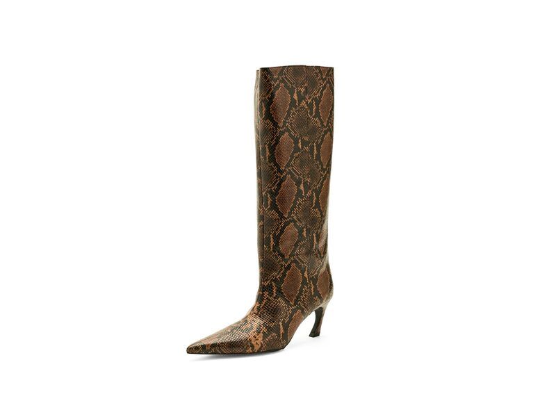 シュッツ レディース シューズ ブーツ・レインブーツ Schutz Lexi Mid Boots Pecan Brown ブラウン