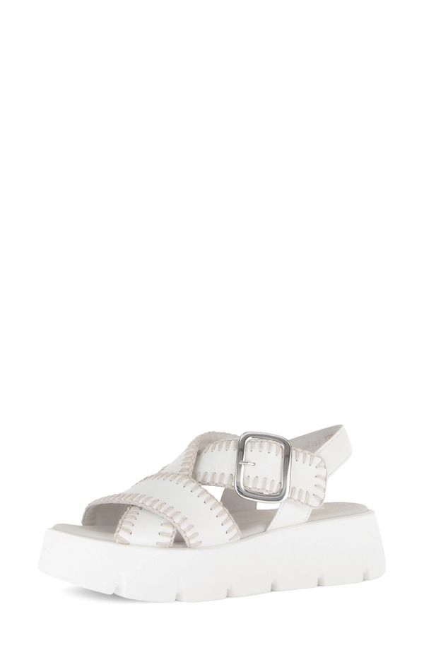 ガボール レディース シューズ サンダル プラットフォーム Gabor Platform Wedge Sandal Women LATTE