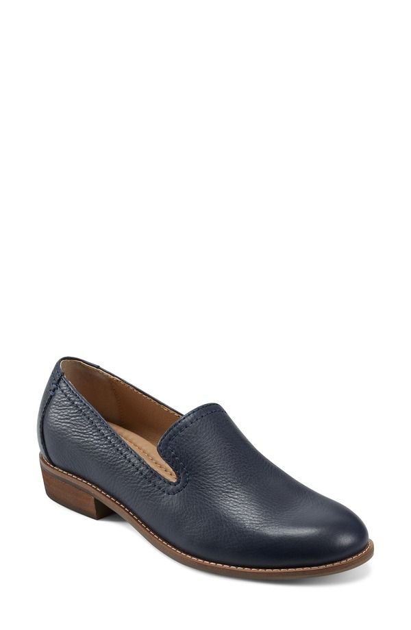 アース レディース シューズ スリッポン・ローファー Earth Edna Loafer Women NAVY ネイビー