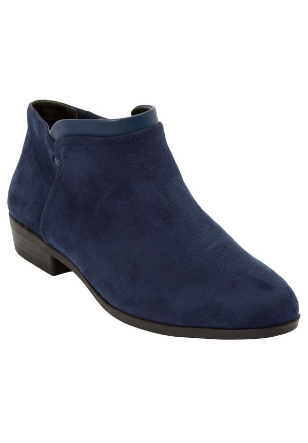 コンフォートビュー レディース シューズ ブーツ・レインブーツ Comfortview The Bexley Bootie Women NAVY ネイビー 20,221円