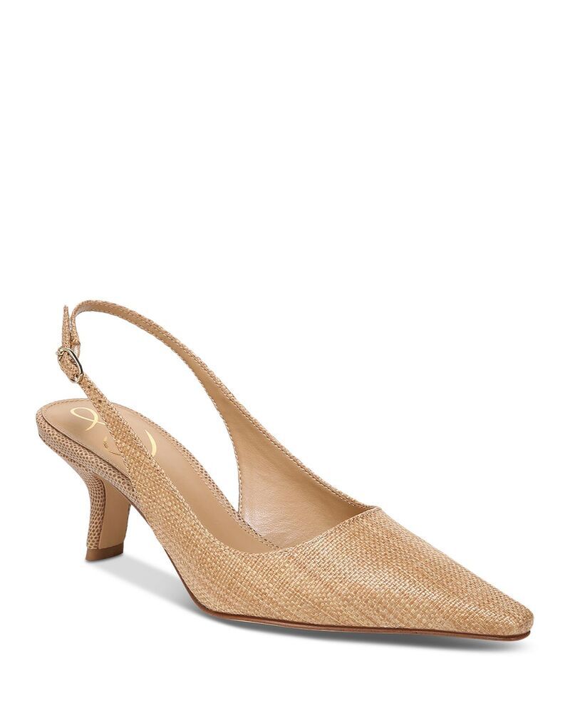 サムエデルマン レディース シューズ ヒール Sam Edelman Womens Bianka Slingbackitten Heels Tan タン