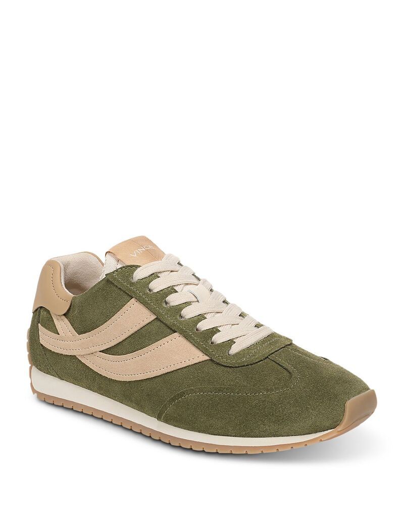ヴィンス レディース シューズ スニーカー スエード Vince Womens Oasisuede Runner Sneakers Loden Green グリーン