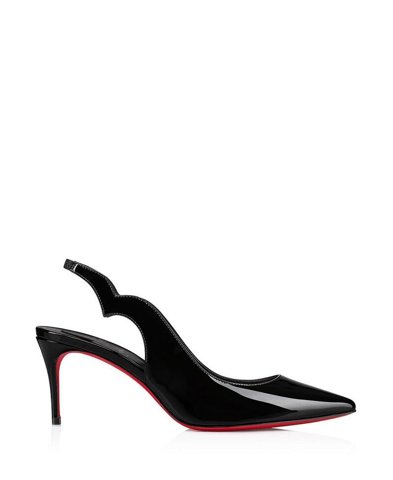 クリスチャン・ルブタン レディース シューズ パンプス Christian Louboutin Womens Hot Chick Sling 70mm Pumps Black ブラック