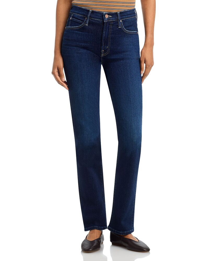 マザー レディース ボトムス デニムパンツ ジーンズ MOTHER The Rascal Mid Rise Skimp Jeans in Hard Stop Hard Stop