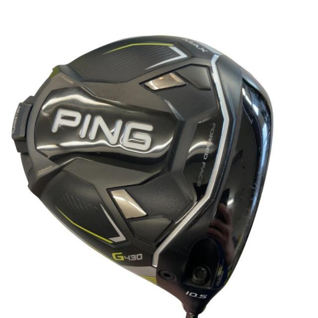【中古】 ピン G430 MAX 10.5° ドライバー DR 純正特注シャフト (フレックスS) メンズ 男性用 右利き 右用 Cランク ゴルフクラブ