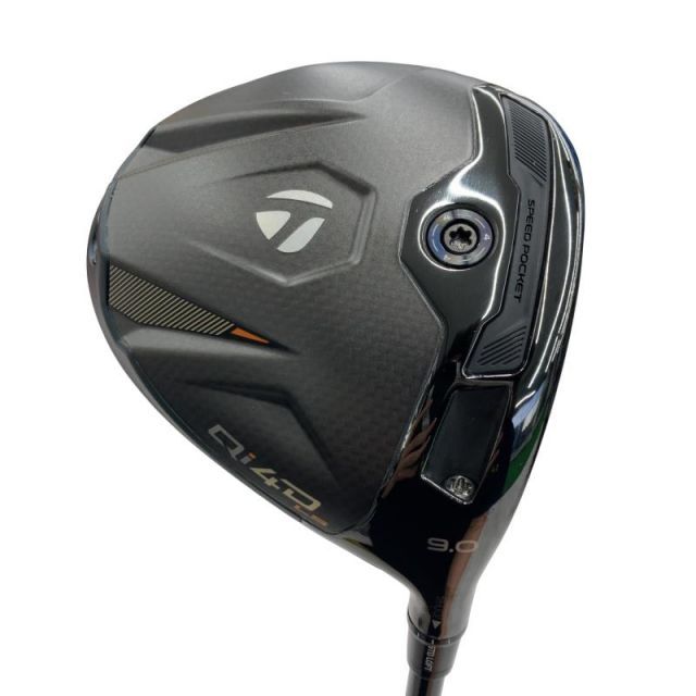 【中古】 テーラーメイド Qi4D LS 9° ドライバー DR REAX MR60(Qi4D DR) (フレックスS) メンズ 男性用 右利き 右用 Cランク ゴルフクラブ