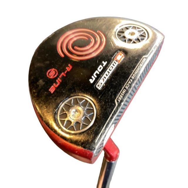 【中古】 オデッセイ O WORKS TOUR RED R-LINE S 34インチ パター PT スチール (フレックスその他) メンズ 男性用 右利き 右用 Cランク ゴルフクラブ