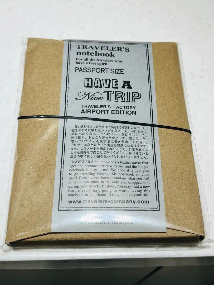 トラベラーズノート トノ 日本 成田空港 EDITION パスポート サイズ