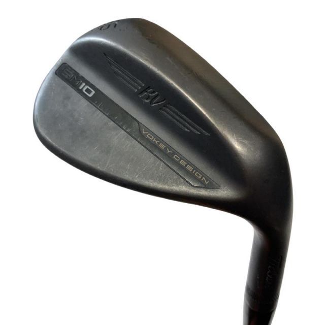 【中古】 タイトリスト VOKEY SPIN MILLED SM10 ジェットブラック 56°/12°D ウェッジ WG BV 105 (フレックスその他) メンズ 男性用 右利き 右用 Cランク ゴルフクラブ