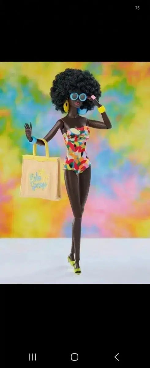 ポピーパーカー パームスプリングス Nxde I love+水着+クラッチバッグ
