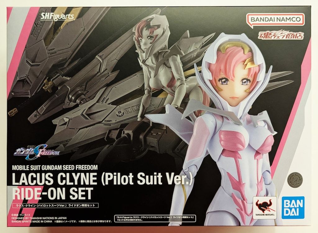 BANDAI SPIRITS S.H.Figuarts ラクス・クライン(パイロットスーツVer.) ライドオン再現セット