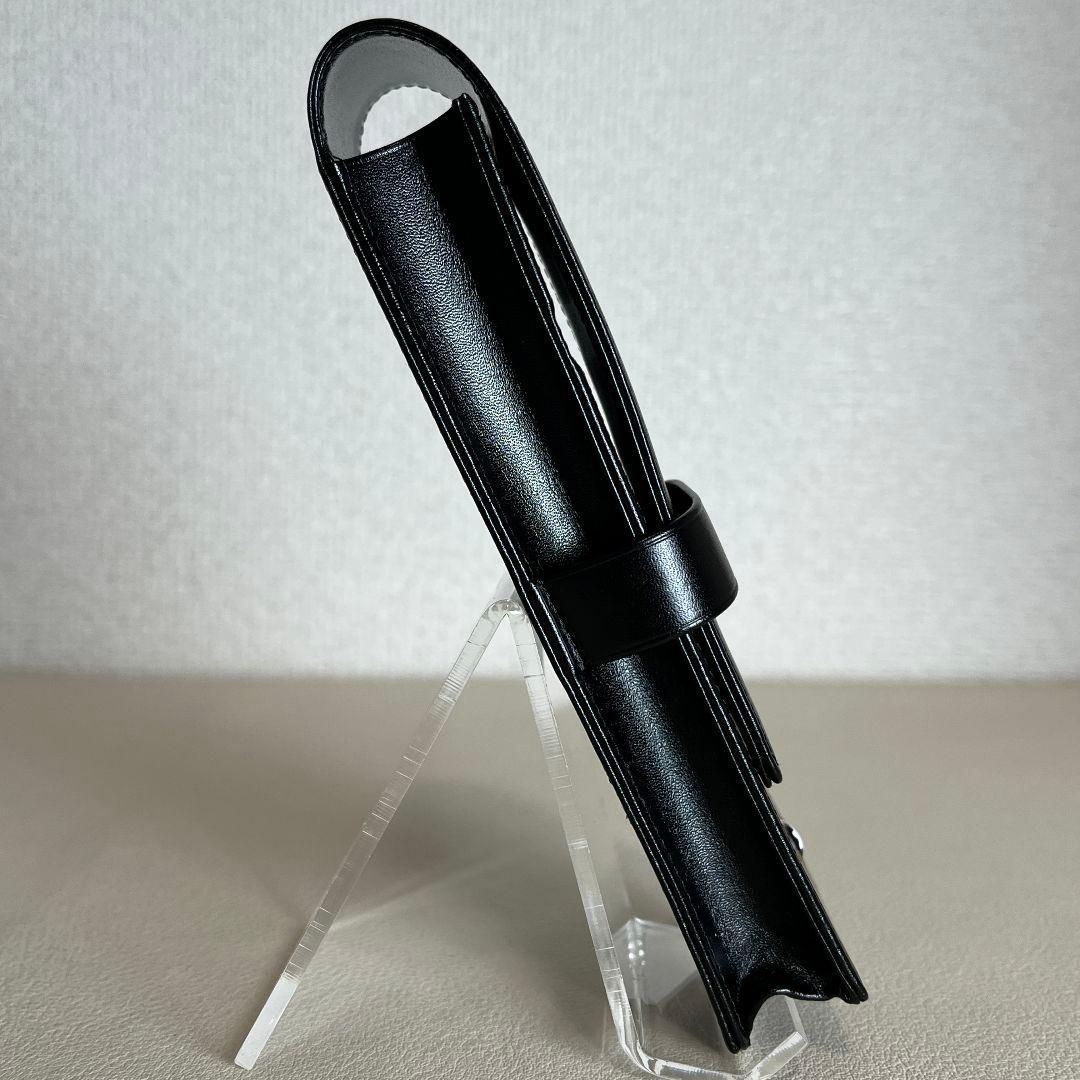 未使用品 MONTBLANC ペンケース 2本用 シエナ黒 箱付き - メルカリ