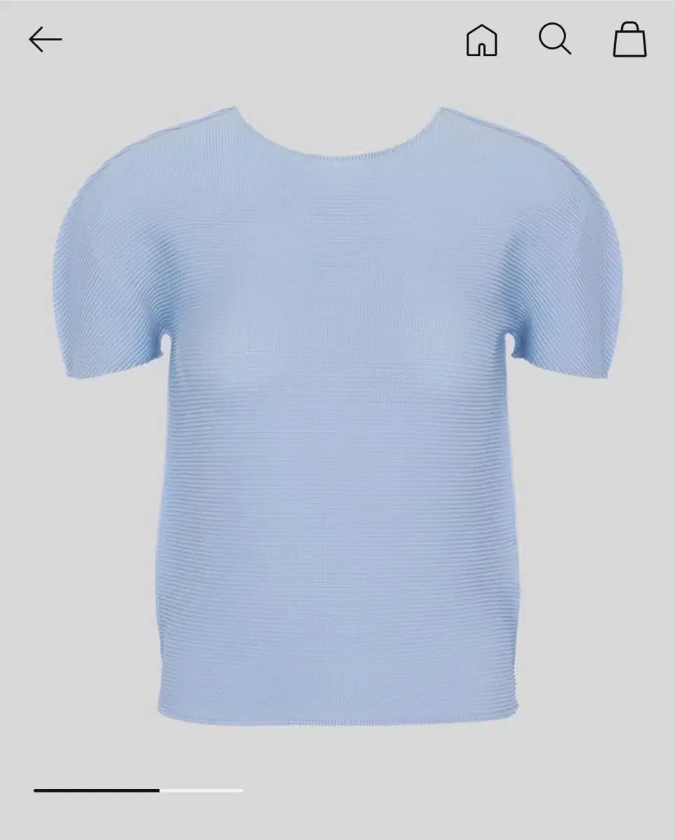 ISSEY MIYAKE イッセイミヤケ 7月 ストレッチ トップス ストレッ チ トップス ポギブルー 未開封 新品