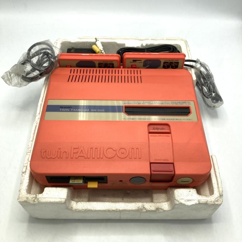 中古】本体S）訳あり品 SHARP ﾂｲﾝﾌｧﾐｺﾝ AN-505 動作確認済[13