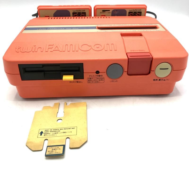 中古】本体S）訳あり品 SHARP ﾂｲﾝﾌｧﾐｺﾝ AN-505 動作確認済[13