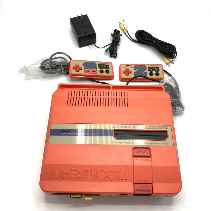 中古】本体S）訳あり品 SHARP ﾂｲﾝﾌｧﾐｺﾝ AN-505 動作確認済[13