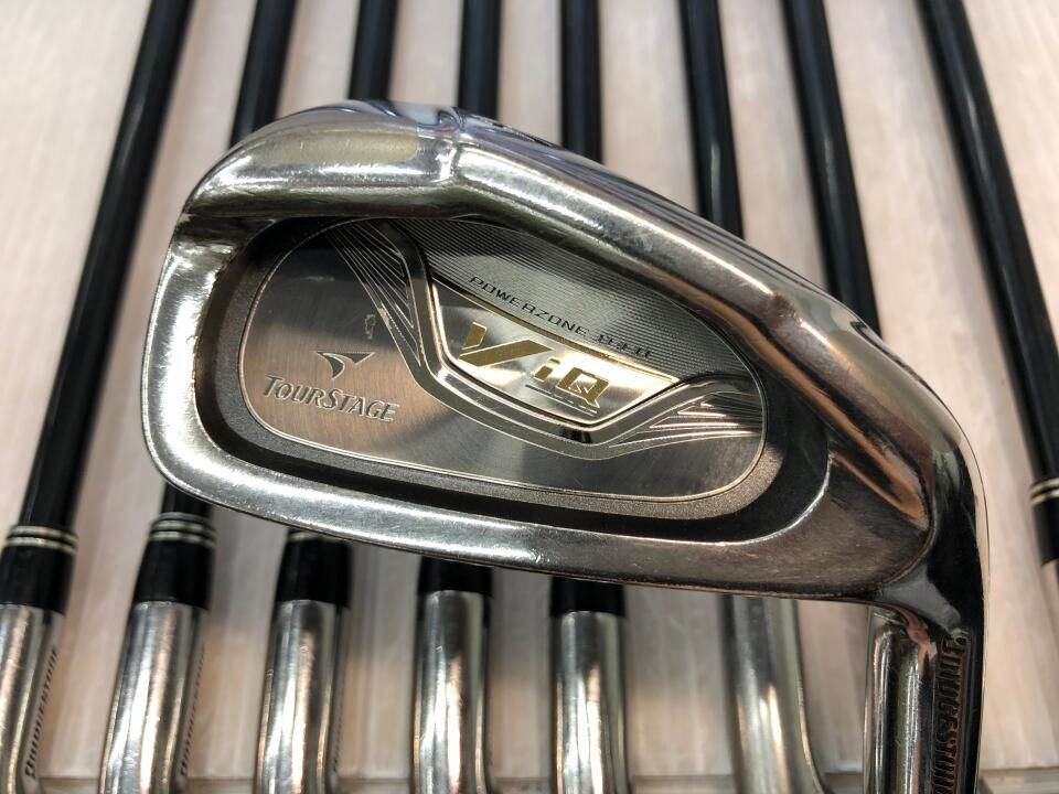 ブリヂストン　ツアーステージ V-iQ (2008)　Vi-50　Rフレックス　アイアンセット　中古　ゴルフドゥ！NEXT昭島武蔵野店【最短即日発送】