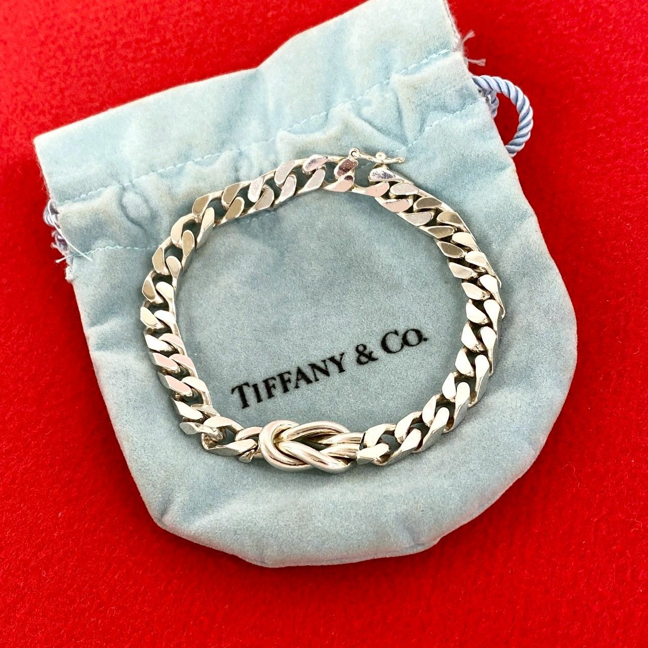 極 美品 袋付き TIFFANY&Co. ティファニー ヴィンテージ センター