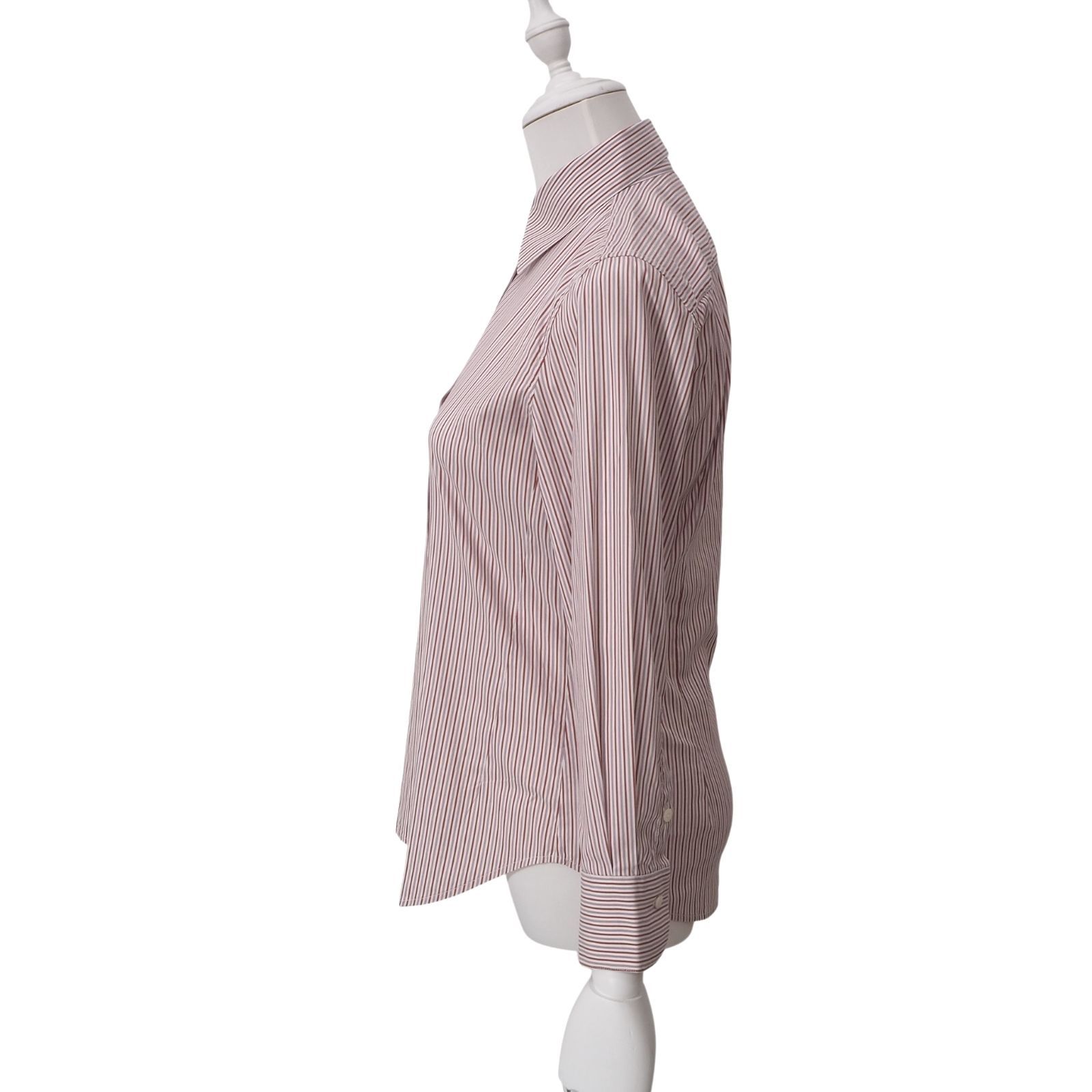 美品 ロロピアーナ Loro Piana イタリア製 ストレッチ シャツ ブラウス