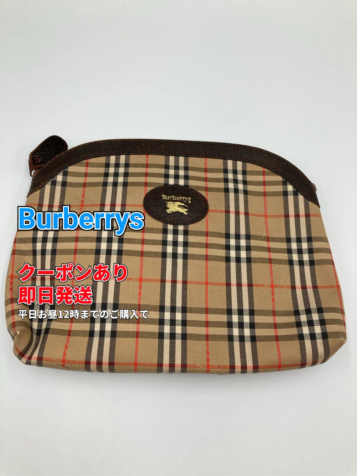 Burberrys バーバリーズ ポーチ ベージュ レディース