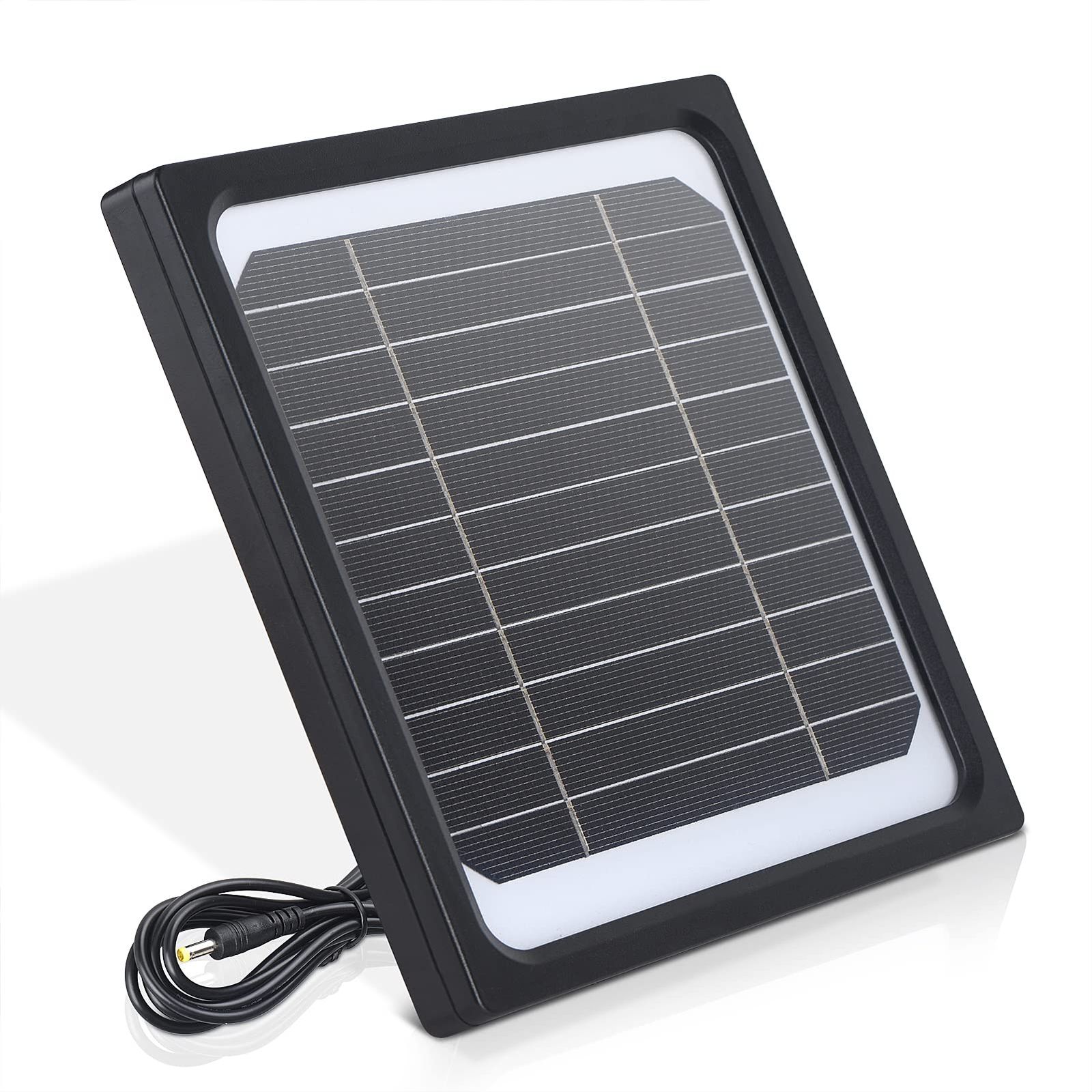 【新品】【太陽光発電】 狩猟カメラ ソーラーパネル キット 5W 12V 5200mAh内蔵バッテリー 防水設計 トレイルカメラ 電源 長期設置 充電不要 安心の連続供? 5d1d660d