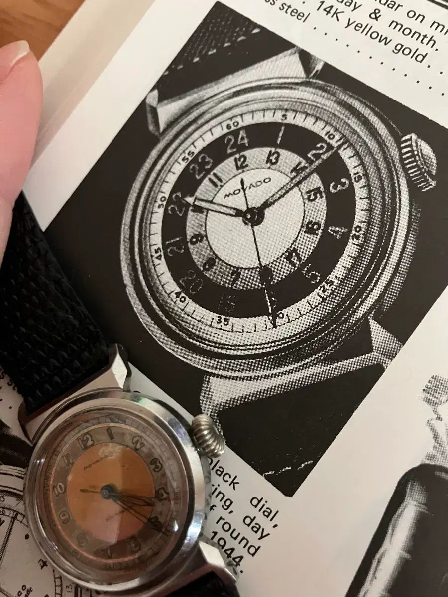 オーバホール完了) 1930-40年代 ヴィンテージ Movado 手巻き時計 出品 81,005円