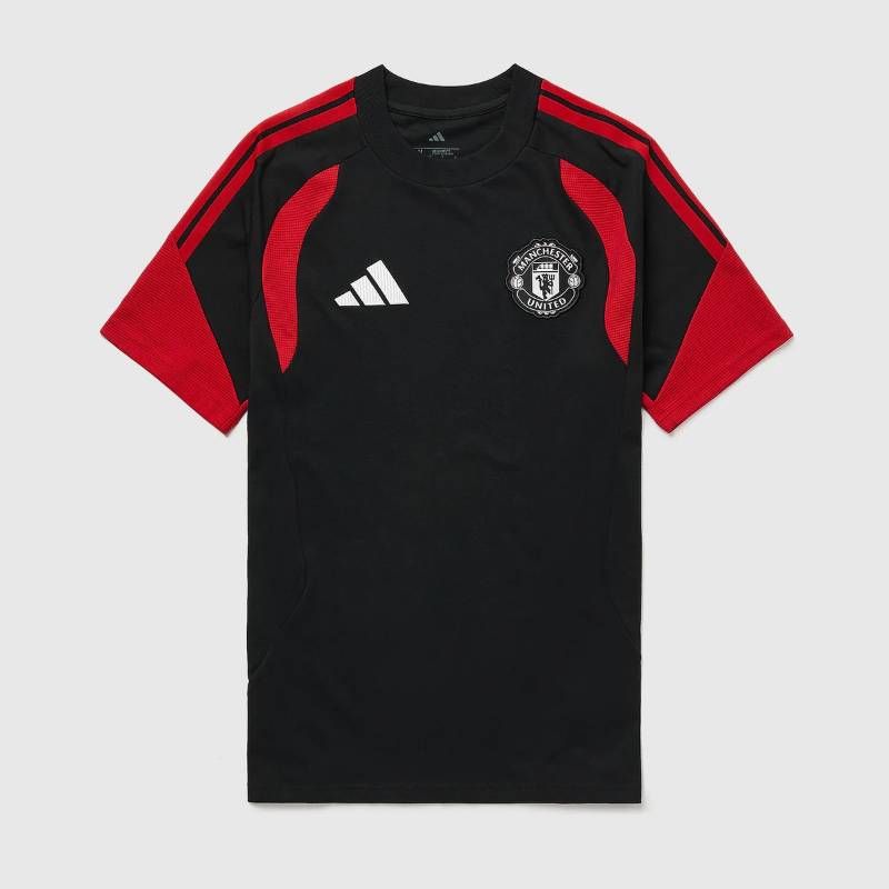【送料無料・匿名配送】adidas アディダス マンチェスターユナイテッド 2026/27 公式 Tシャツ 黒 赤 半袖 クラブライセンス メンズ 新品 正規品 12,305円