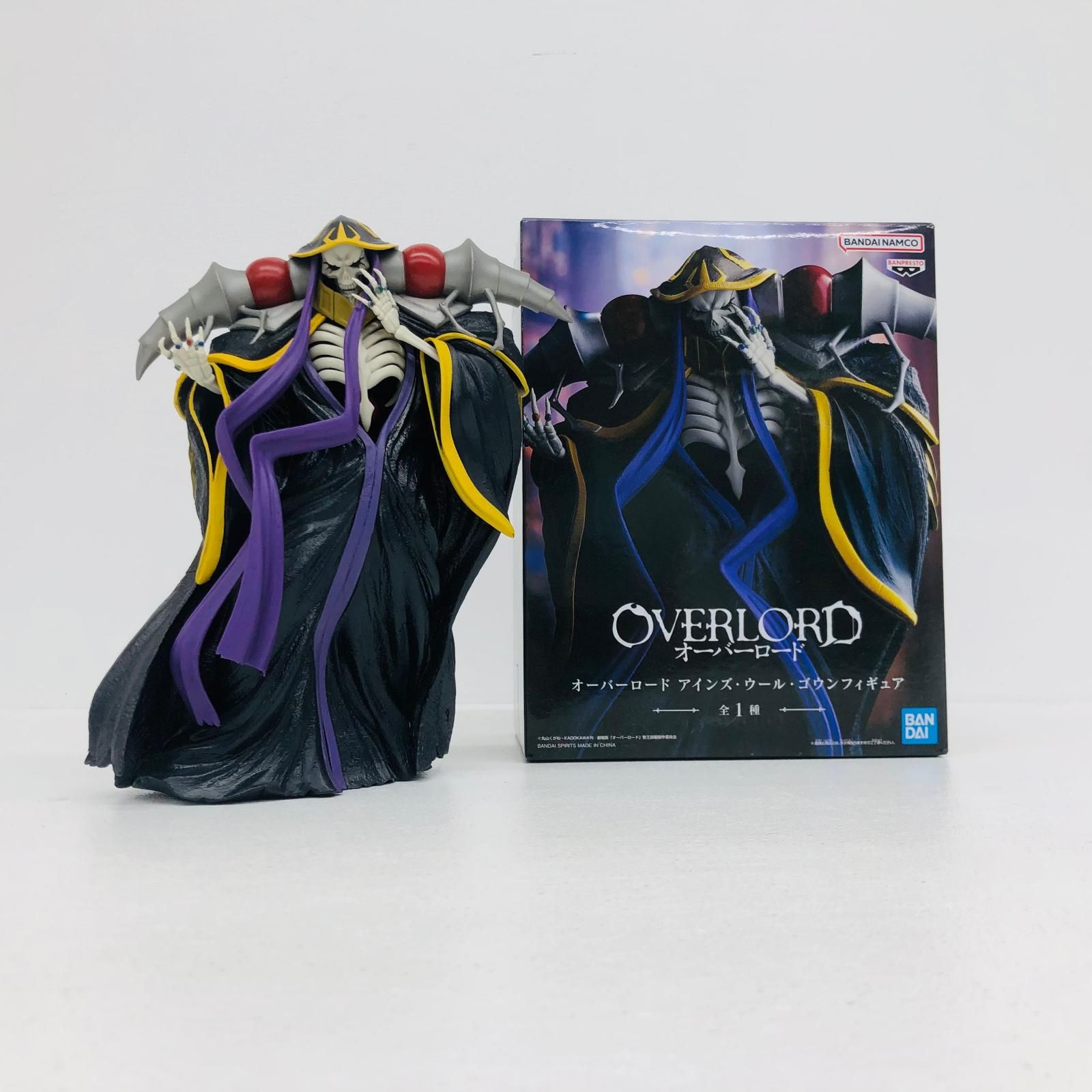 物流センター】 中古 アインズ・ウール・ゴウンフィギュア「オーバー