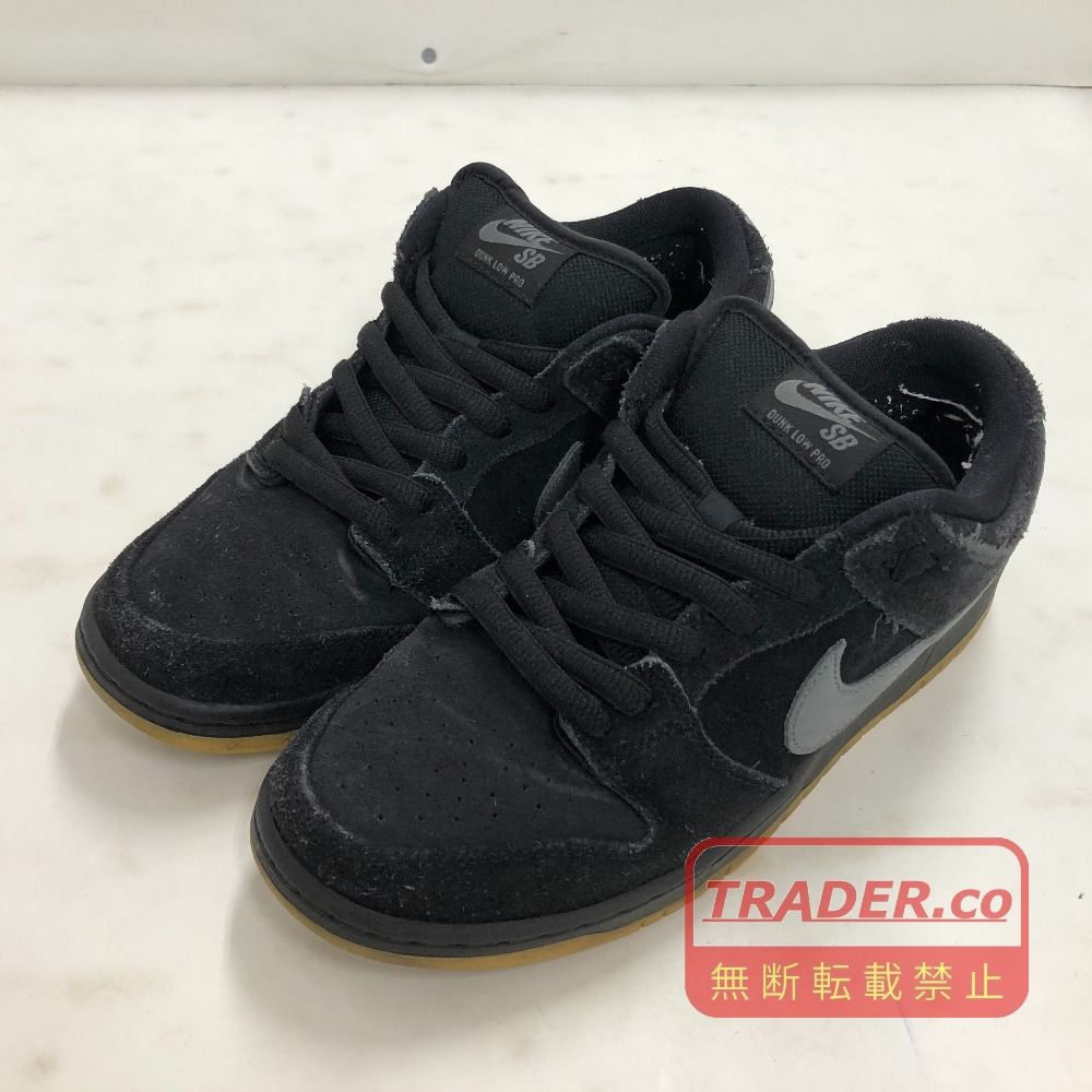 02w26677 Nike SB NIKE SB DUNK LOW PRO Black 27.0cm Made in Vietnam Men's Unboxed Sneakers BQ6817-010 [Used]
