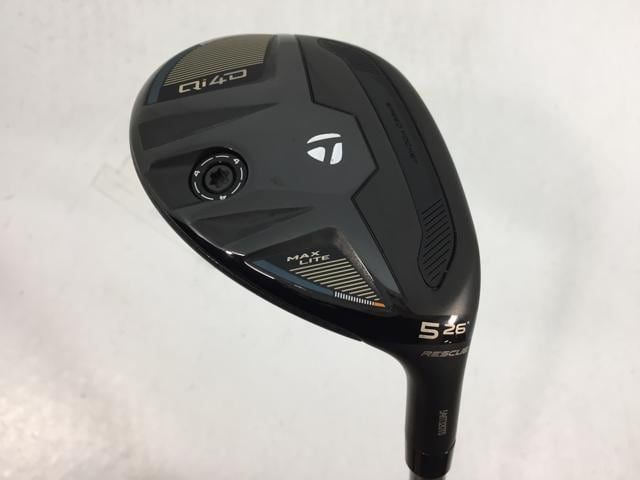 返品OK 【中古ゴルフクラブ】【超美品】テーラーメイド Qi4D MAX LITE レスキュー レディス 2026 (日本仕様) REAX 40 U5