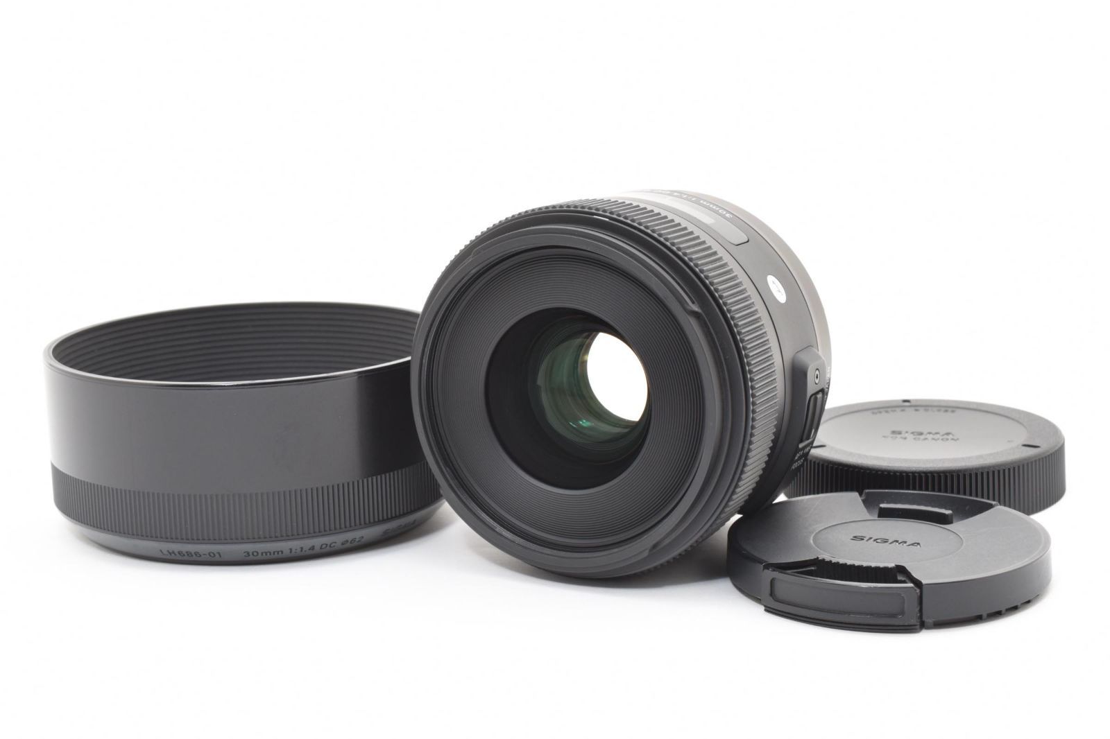 【返品保証】良品|SIGMA シグマ Art 30mm F1.4 DC HSM (キヤノンEF用) 単焦点レンズ #C260628-28