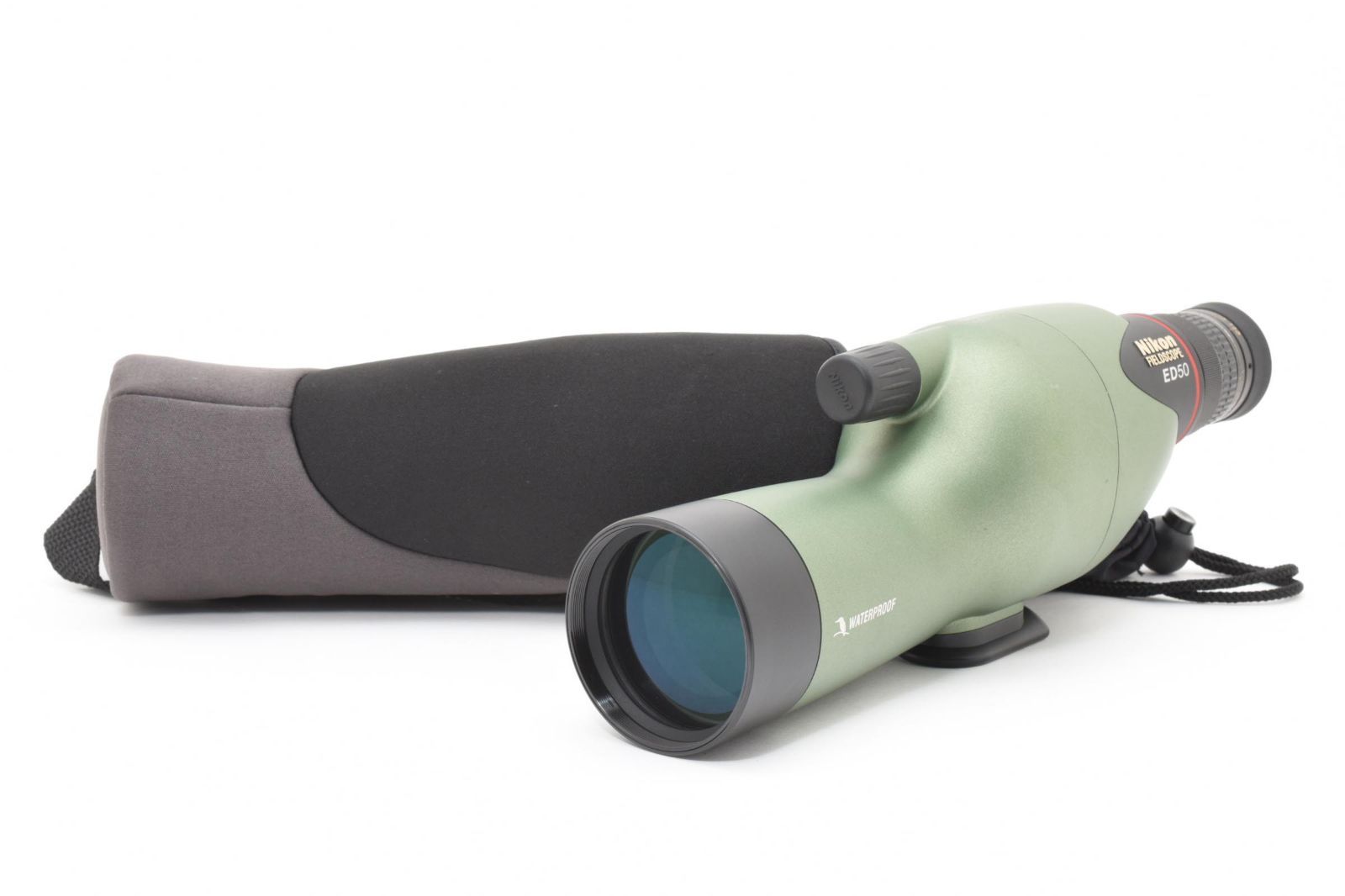 【返品保証】良品｜ニコン NIKON フィールドスコープ FIELD SCOPE ED50 WATERPROOF ケース付き #C260630-06